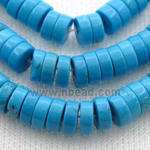 blue Sinkiang Turquoise heishi beads