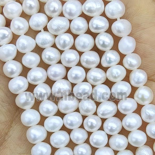 Natural Freshwater Pearl round Beads