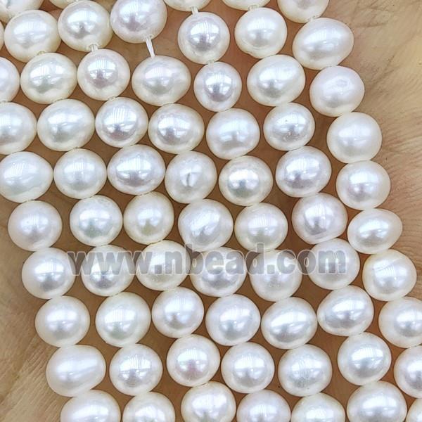 Natural Freshwater Pearl round Beads