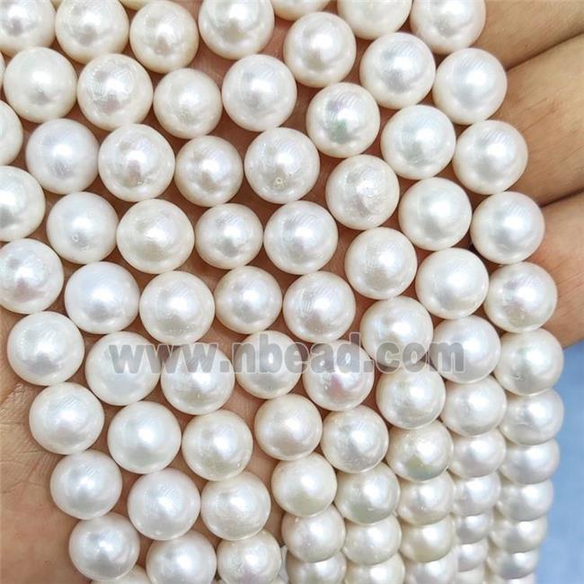 White Pearl Beads Round AAA-Grade