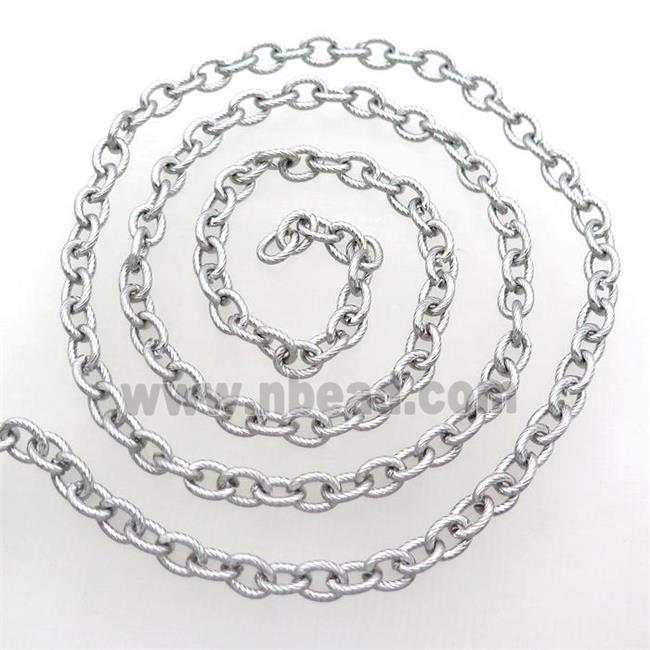 raw stainless steel chain