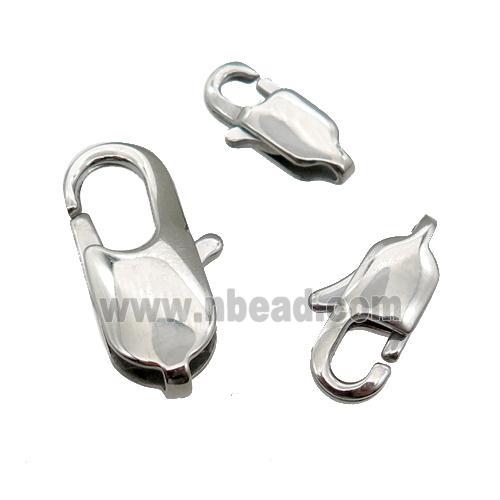 raw Stainless Steel Lobster Clasp