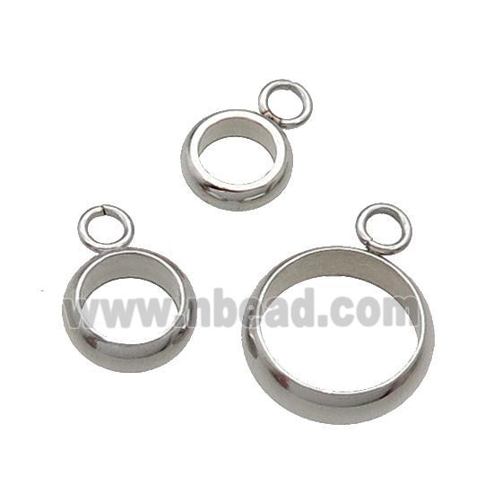 raw Stainless Steel Hanger Bail