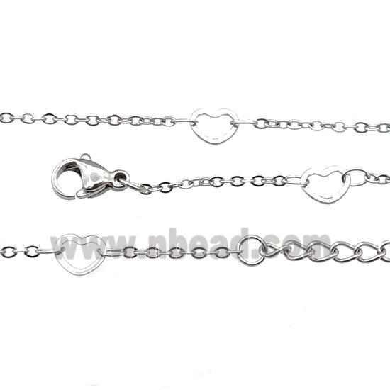 Raw Stainless Steel Necklace Chain