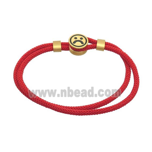 Red Nylon Bracelets