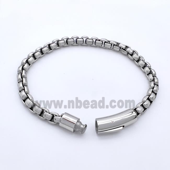 Raw 304 Stainless Steel Bracelet