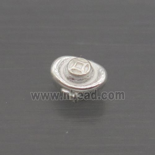 Sterling Silver Beads Yuanbao