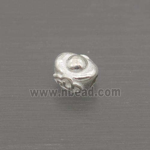 Sterling Silver Beads Yuanbao