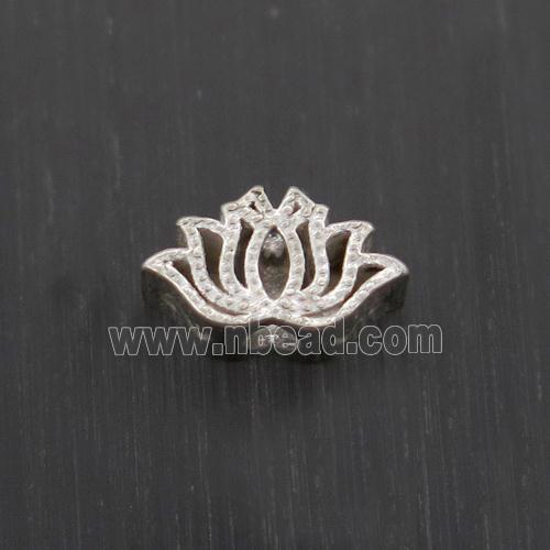 Sterling Silver Beads Lotus