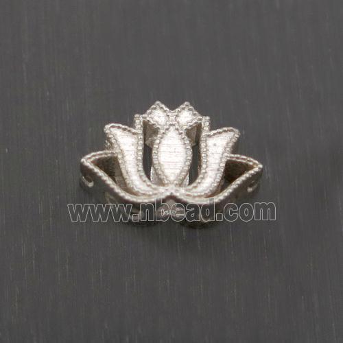 Sterling Silver Beads Lotus