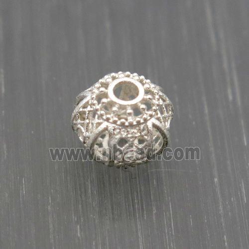 Sterling Silver Beads Round