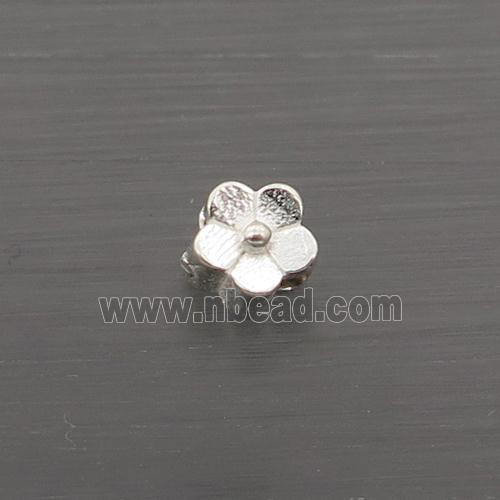 Sterling Silver Beads Flower