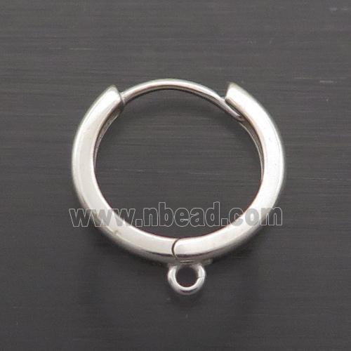 Sterling Silver Hoop Earring