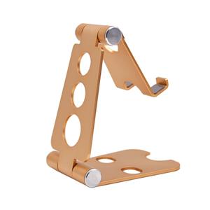 Adjustable Cell Phone Stand, Aluminum, Portable Desktop Phone Holder Dock, rose gold, approx 15-131MM