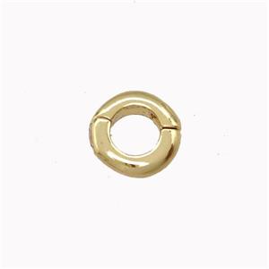 Copper Clasp Gold Plated, approx 7.5mm