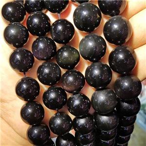 Natural Rainbow Obsidian Beads Multicolor Flash Smooth Round, approx 6mm dia