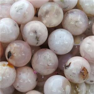 cherry agate beads, round, B-grade, approx 8mm dia