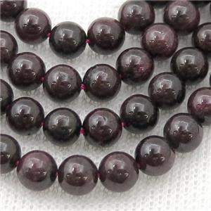 round Garnet Beads, approx 6mm dia