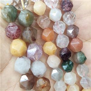 Mix Gemstone Beads Round Cut, approx 7-8mm