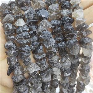 Smoky Quartz Nugget Beads Freeform Rough, approx 10-18mm