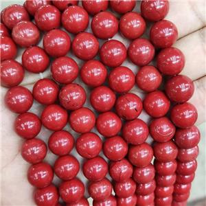 Natural Red Jasper Beads Smooth Round, approx 4mm dia