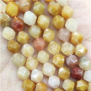 Yellow Aventurine Beads Cut Round, approx 7-8mm