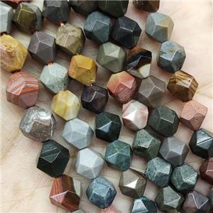 Natural Ocean Jasper Beads Cut Round, approx 7-8mm