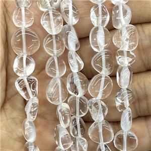 Clear Quartz Chip Beads Freeform, approx 6-9mm