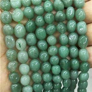 Natural Green Aventurine Chips Beads Freeform, approx 6-9mm