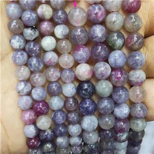 Natural Tourmaline Beads Pink Smooth Round, approx 6mm dia