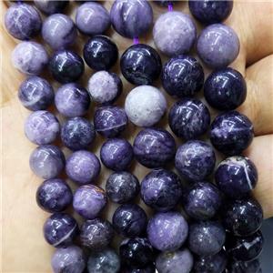 Purple Jasper Beads Smooth Round, approx 8mm dia