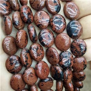 Natural Autumn Jasper Oval Beads, approx 14-16mm