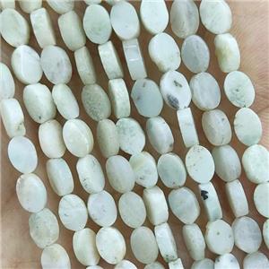 Amazonite Oval Beads Lt.blue B-Grade, approx 4-6mm