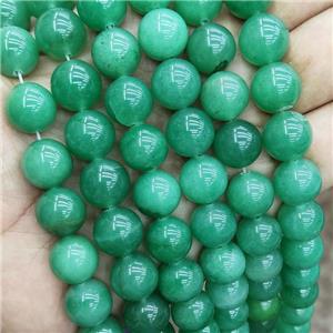 Natural Green Aventurine Beads Smooth Round, approx 12mm dia