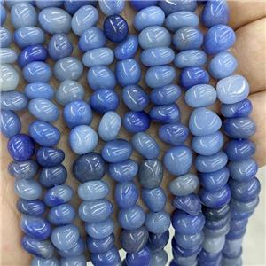 Natural Blue Aventurine Beads Chips Freeform, approx 9-11mm