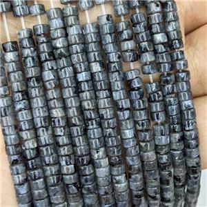 Natural Black Labradorite Heishi Beads, approx 4mm