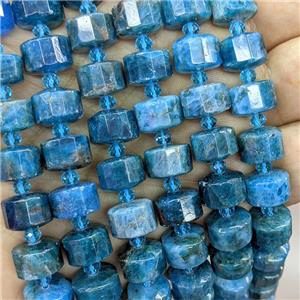 Natural Blue Apatite Heishi Beads, approx 12mm