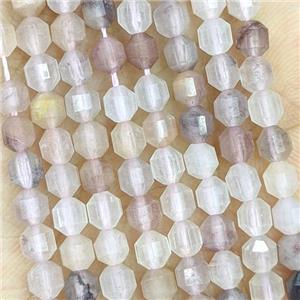 Natural Purple Aventurine Prism Beads, approx 4mm