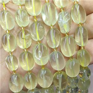 Natural Lemon Quartz Nuggets Beads Freeform, approx 10-15mm