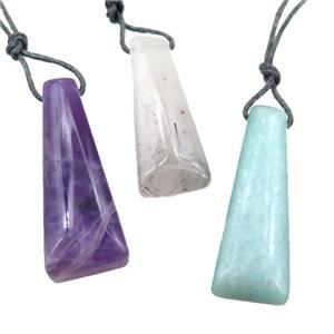 mix Gemstone pendant, approx 10-16-45mm