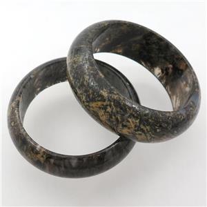 Rutilated Quartz bangle, approx 55-60mm