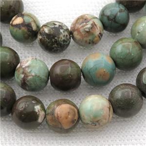 round Magnesite Turquoise beads, approx 10mm dia