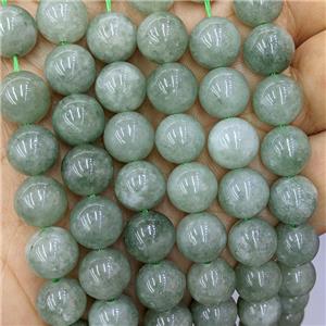 Spong Jade Beads Smooth Round, approx 10mm dia