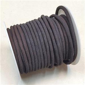 Nylon Cord Deepgray, approx 4mm, 25 meters per rolls