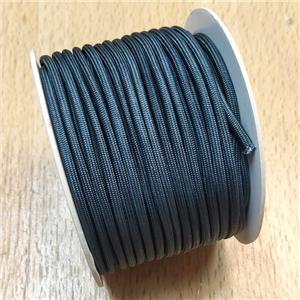 Nylon Cord Dark Green, approx 3mm, 16meters per rolls