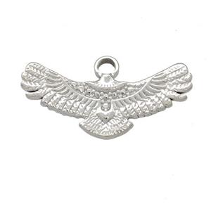 Raw Stainless Steel Eagle Charms Pendant, approx 10-25mm