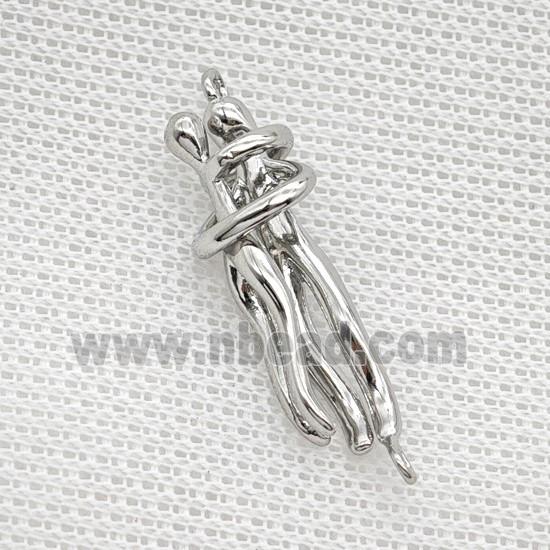 Copper Couple Connector Platinum Plated