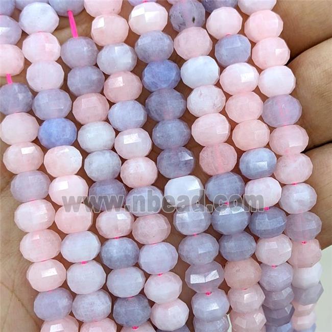 Natural Jade Beads Dye Faceted Pumpkin Mixed Color