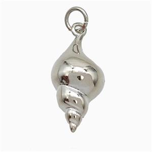 Copper Pendant Pave Zircon, Gold Plated, approx 10-20mm