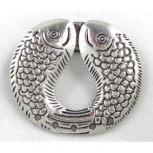 Tibetan Silver pendant, fish